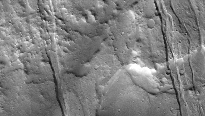 Terra Sirenum on Mars