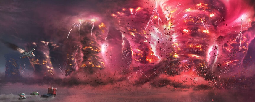 Transformers: War for Cybertron Trilogy - Siege art Sea of Dust