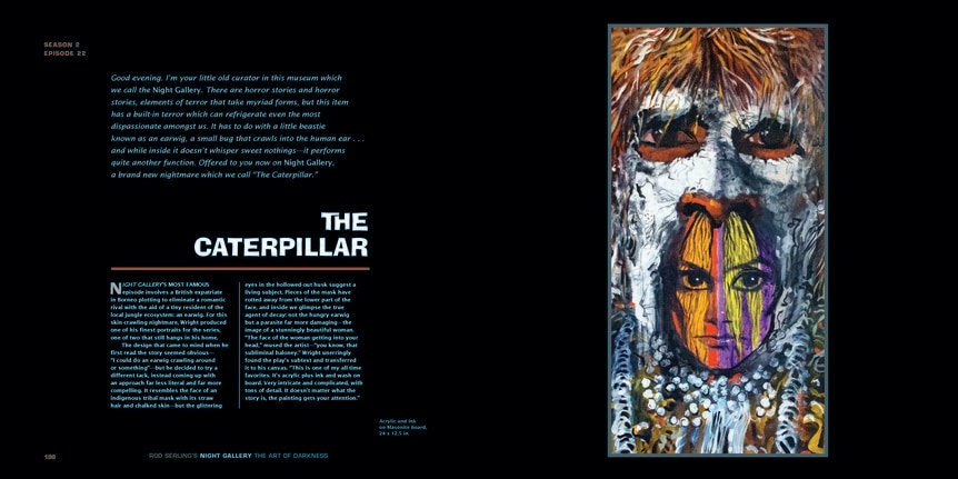 The Caterpillar Page Night Gallery