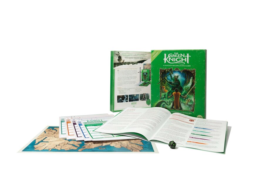 The Green Knight tabletop game from A24