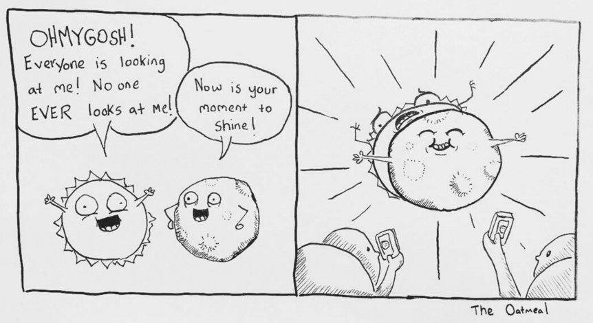Oatmeal comic on the eclipse