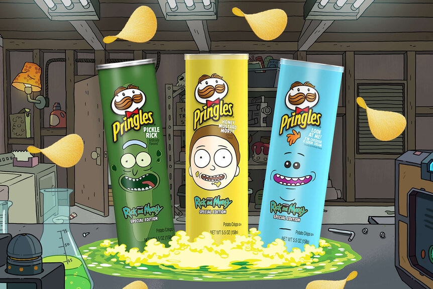Rick and Morty Pringles