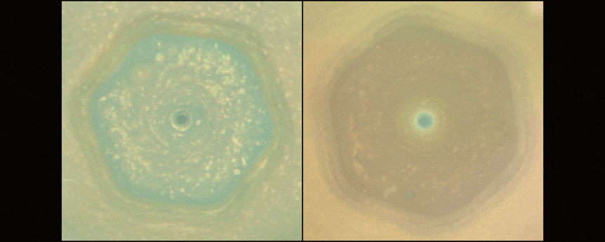 Saturn's hex pattern