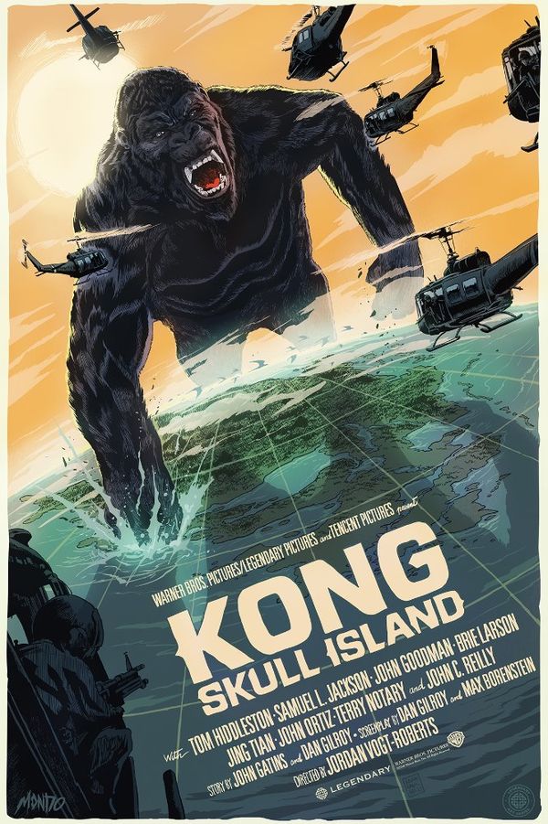 Kong Skull Island Fan Art Posters
