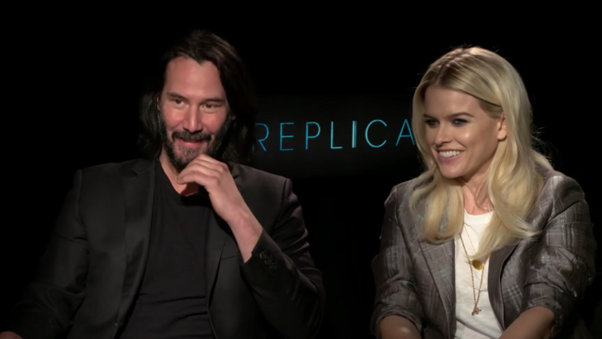 Keanu Reeves and Alice Eve, Replicas