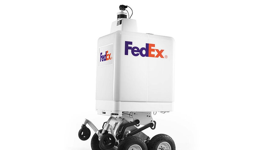 FedEx delivery robot