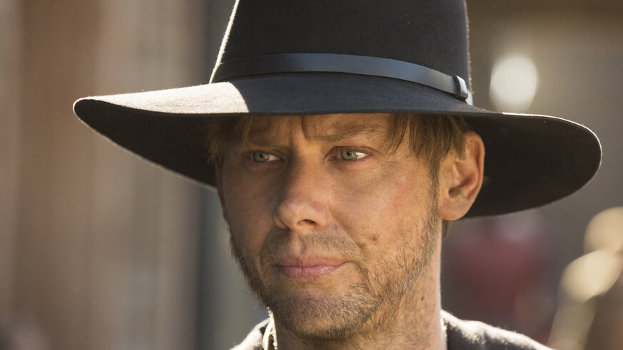 Jimmi Simpson in HBO's Westworld