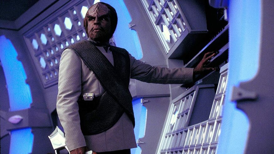 Worf in Star Trek: Insurrection