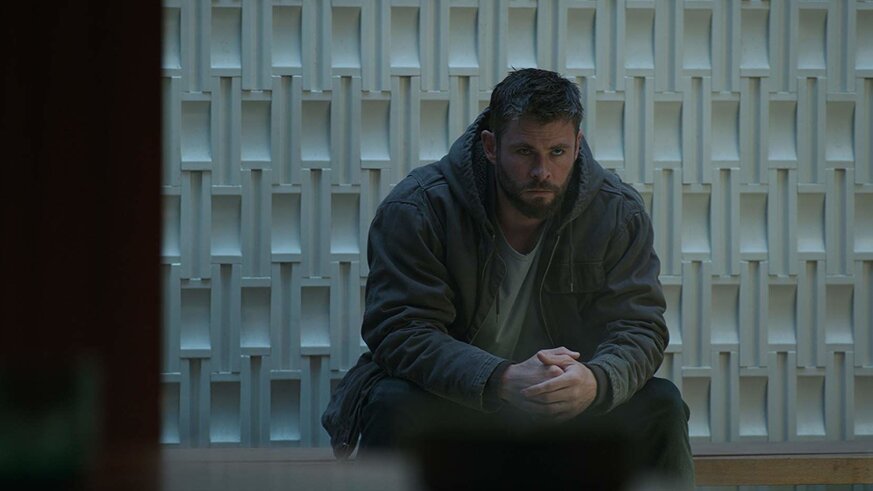 Avengers: Endgame Thor sitting