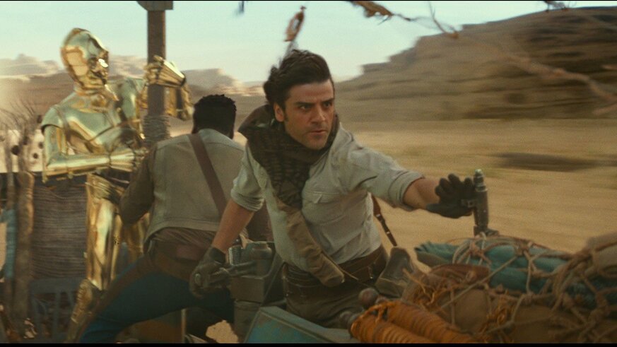 Oscar Isaac as Poe Dameron in Star Wars: Episode IX 