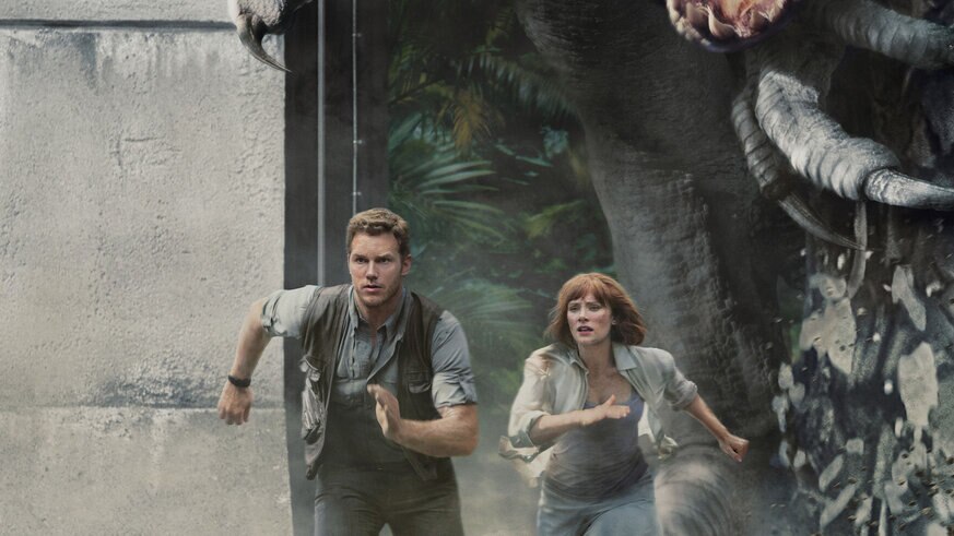 Jurassic World--The Ride with Chris Pratt-Bryce Dallas Howard image