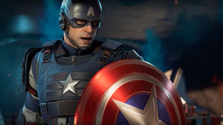 Captain America in Marvel Avengers video game