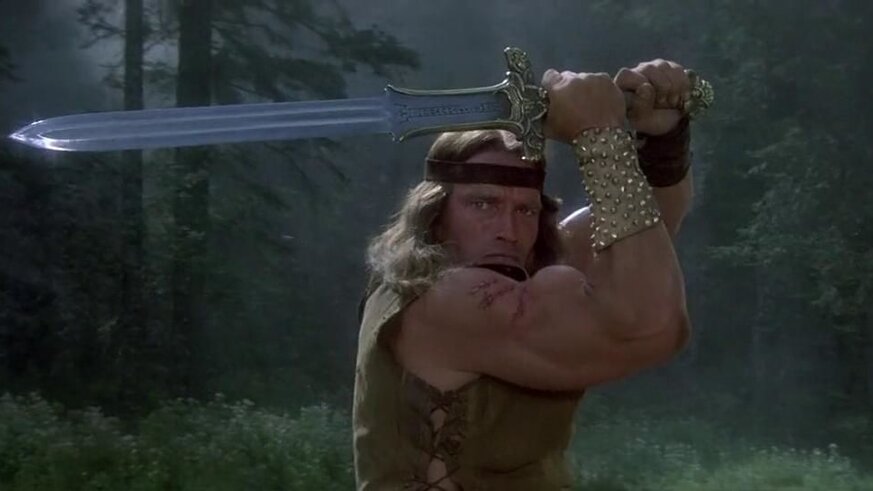 Arnold Schwarzenegger in Conan the Destroyer