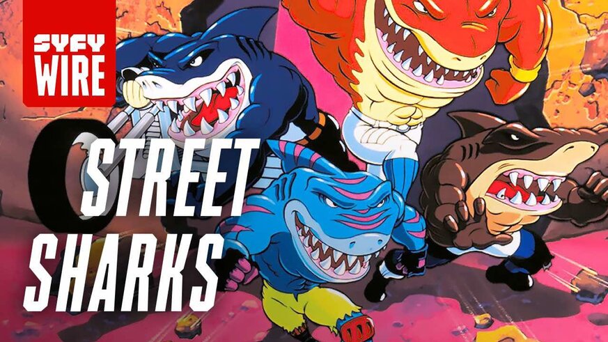 Street Sharks hero