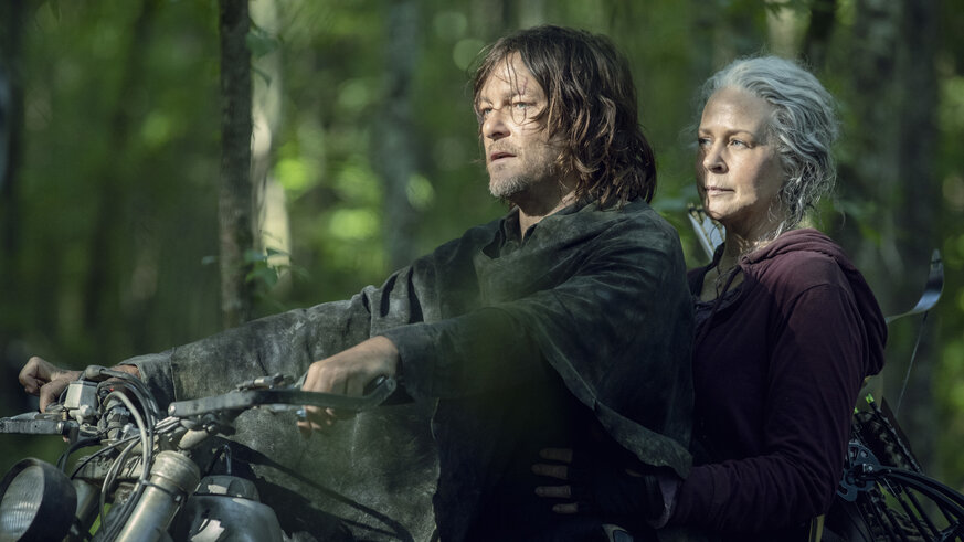 The Walking Dead Season 10 Carol and Daryl