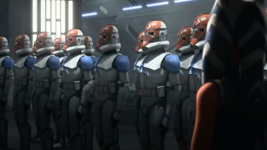 Star Wars: The Clone Wars (Ahsoka and the clones)