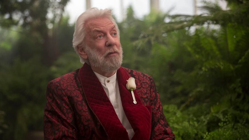 The Hunger Games Donald Sutherland