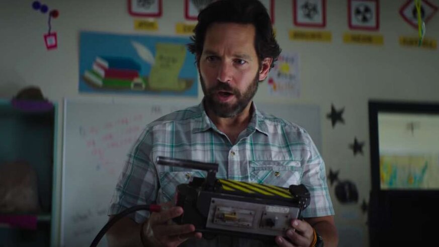 Paul Rudd Ghostbusters Afterlife
