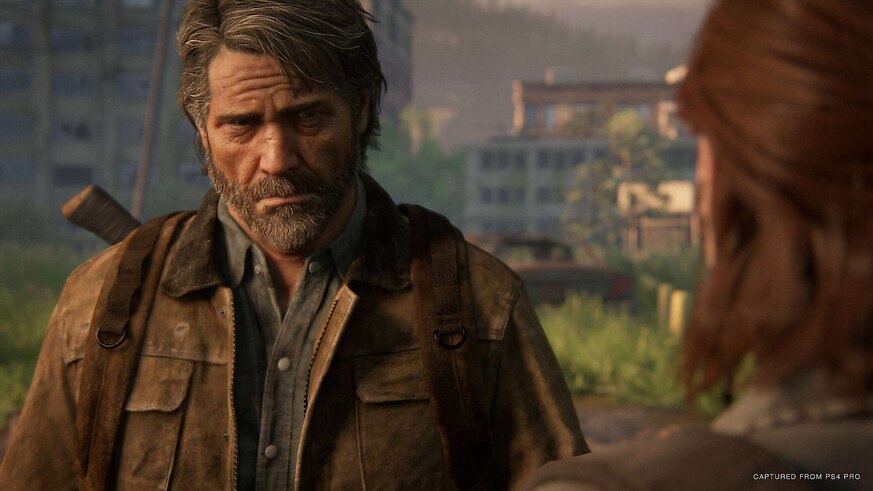 Joel faces Ellie in The Last of Us Part II