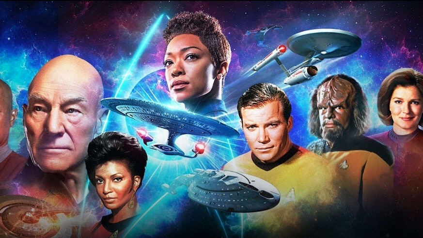 Cast banner for Star Trek Day Celebration 2020