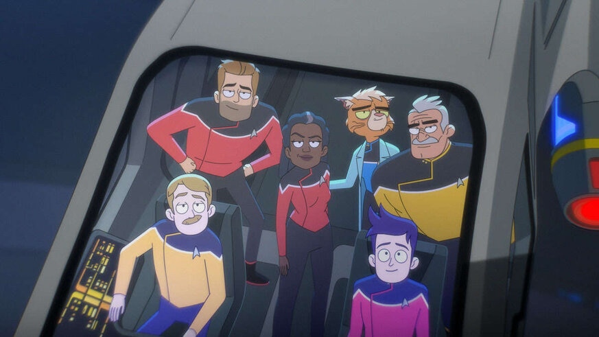 Star Trek lower decks crew 109 westlake