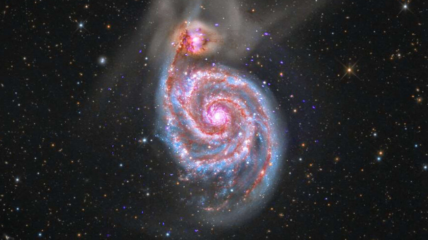 spiral galaxy M51