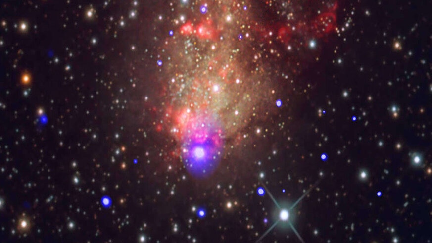 NASA image of galaxy IC 10