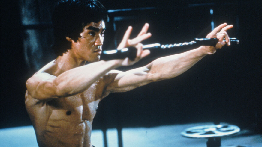 Bruce Lee in Enter The Dragon