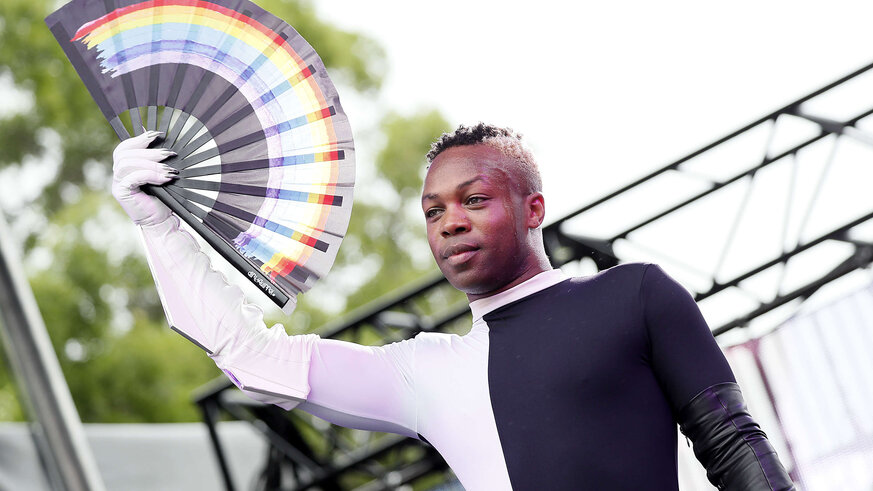 Todrick Hall performs at the 2019 Capital Pride Concert