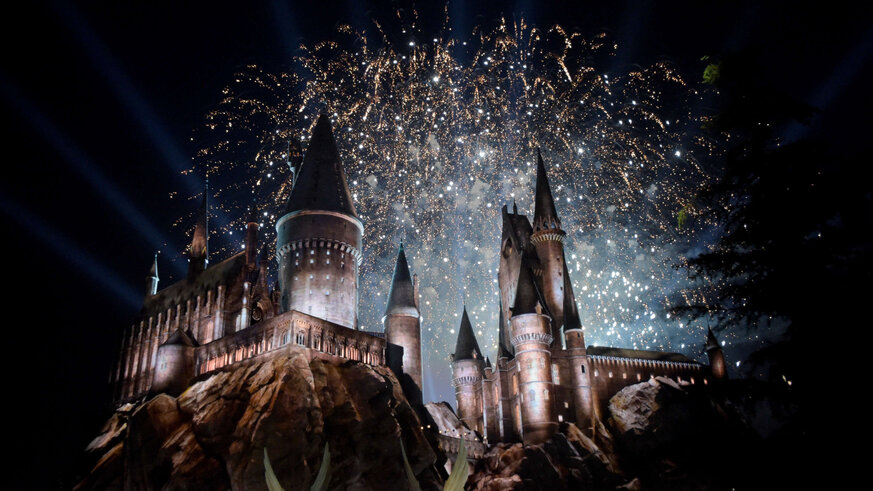 Harry Potter - Hogwarts fireworks