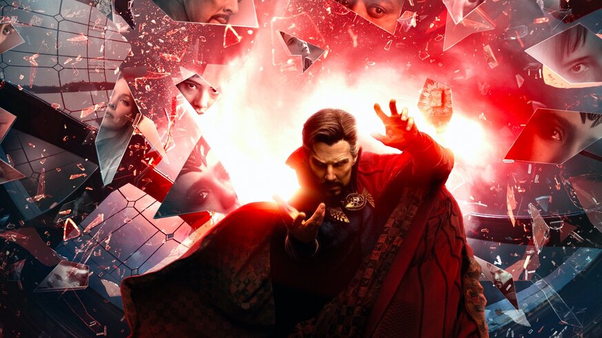 Doctor Strange in the Multiverse of Madness key art hero