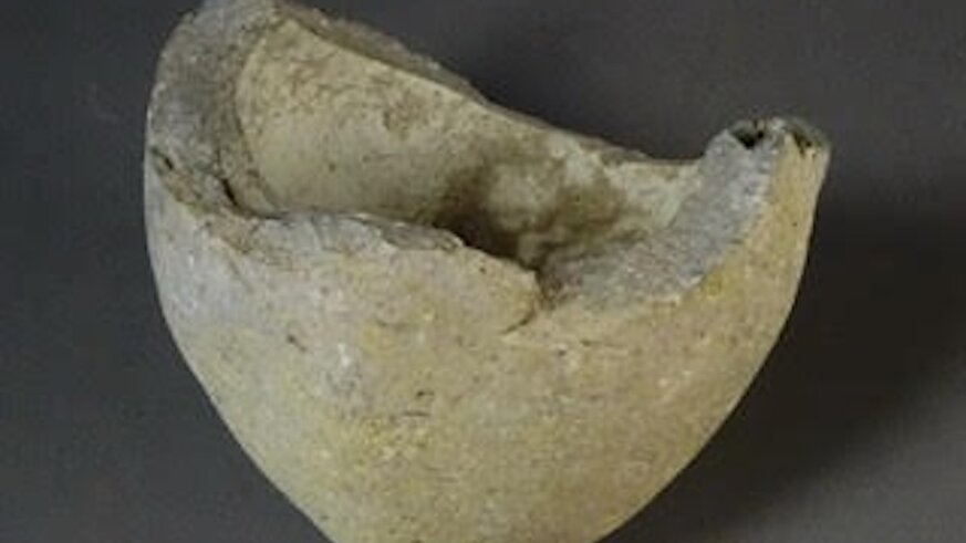 Fragment Of Ancient Grenade