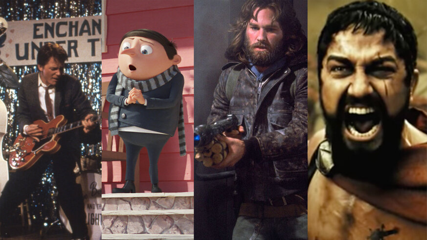 Back To The Future (1985), The Thing (1982), Minions: The Rise of Gru (2021), 300 (2006)
