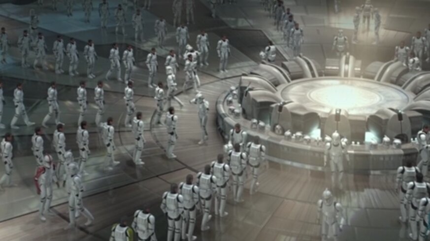 Clone army in Star Wars: Episode II- Attack of the Clones