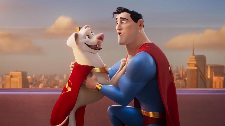 Krypto the Superdog and Superman