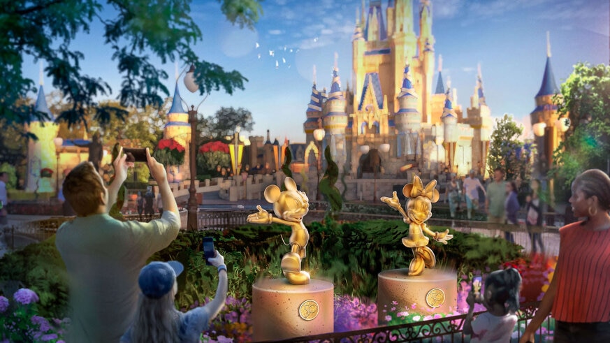 Walt Disney World Character Sculptures