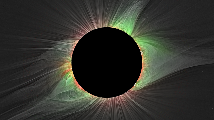 Sun Total Solar Eclipse