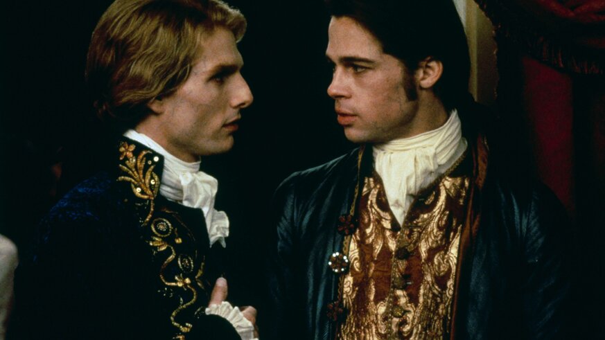 Tom Cruise and Brad Pitt star in Interview with the Vampire: The Vampire Chronicles