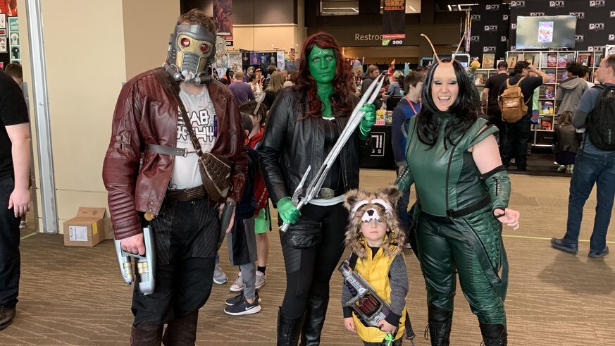 Guardians of the Galaxy at ECCC 2019