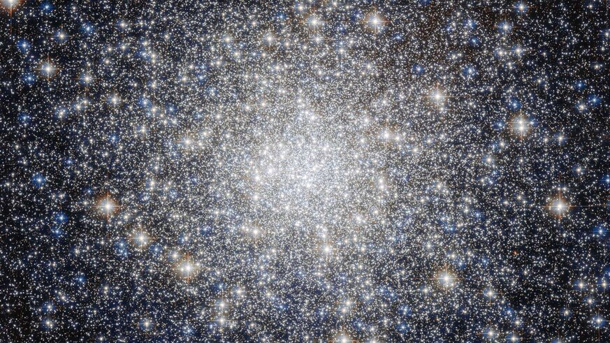M92, a globular cluster about 27,000 light years from Earth. Credit: ESA/Hubble & NASA Acknowledgement: Gilles Chapdelaine