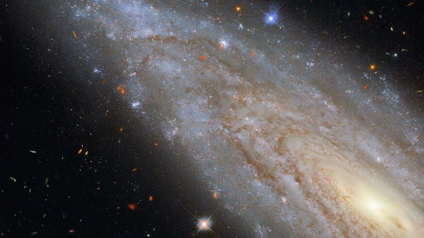 The spiral galaxy NGC 3254, seen by Hubble in 2019. Credits: ESA/Hubble & NASA, A. Riess et al.; CC BY 4.0
