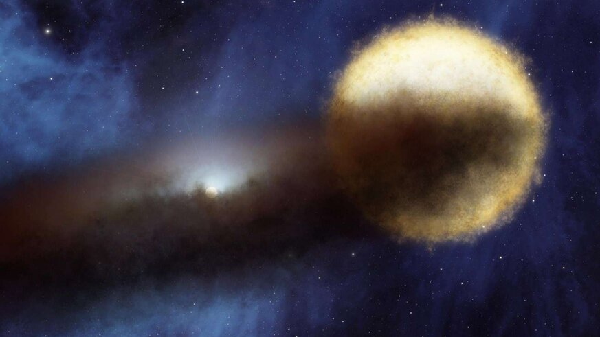 Philip Plait Bad Astronomy Star Eclipsed Dust Disk