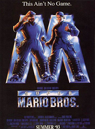 super mario bros 1993 poster