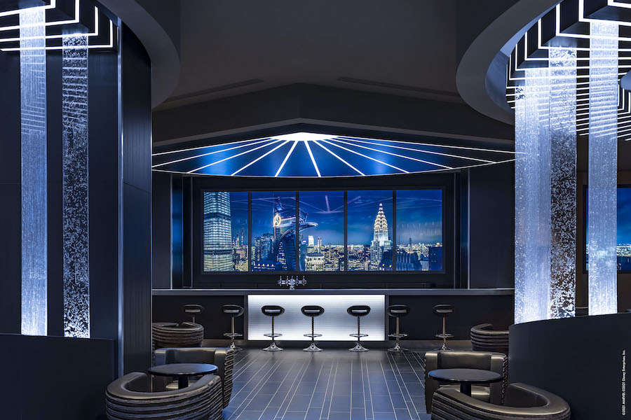 Skyline Bar at Disney’s Hotel New York – The Art of Marvel