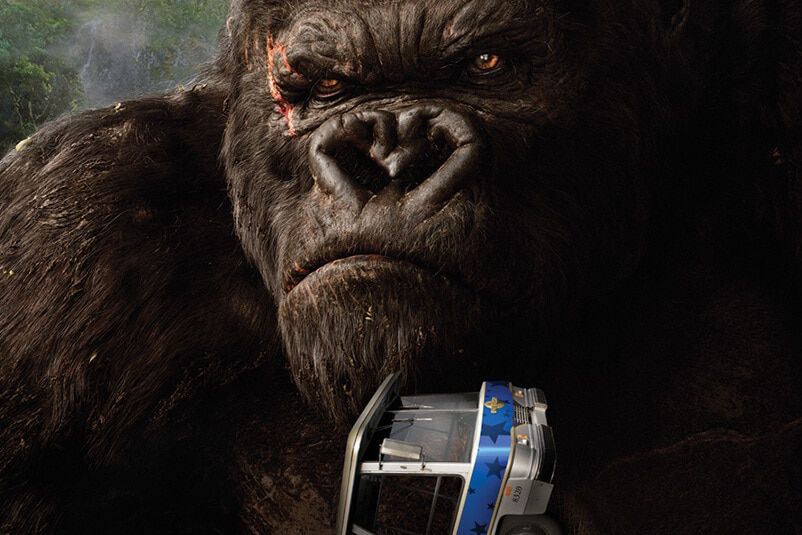 Universal Studios Hollywood King Kong 360 3D attraction