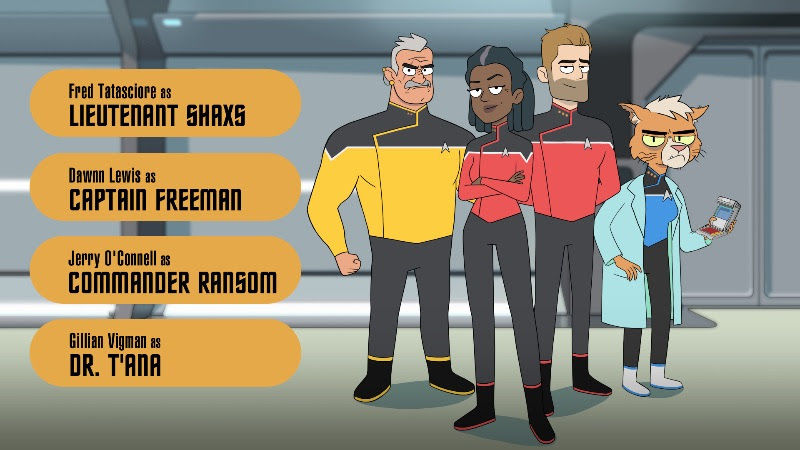 Bridge Crew on Star Trek: Lower Decks