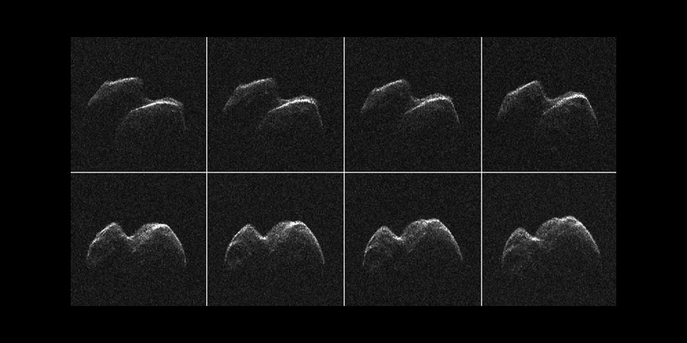 radar images of asteroid 2014 JO25