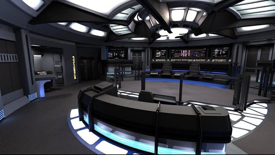 Here S How You Can Take A Tour Of The Star Trek Voyager Bridge
