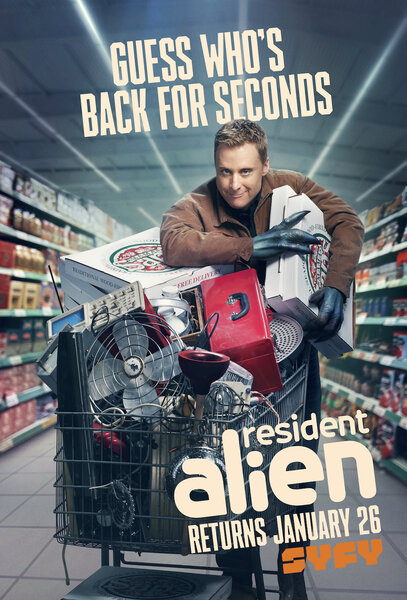 Resident Alien Poster PRESS